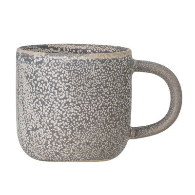 Kendra Cup, Grey, Stoneware - (D7,5xH7 cm)