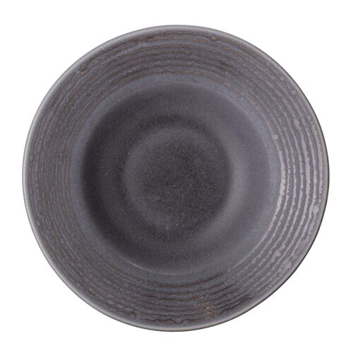 Raben Pasta Plate, Grey, Stoneware - (D29,5xH6 cm)