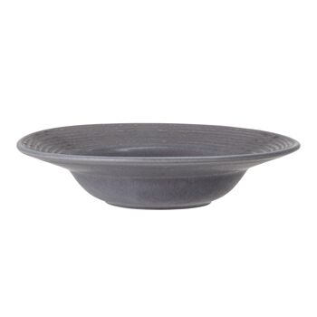 Assiette à Pâtes Raben, Gris, Grès - (D29,5xH6 cm) 2