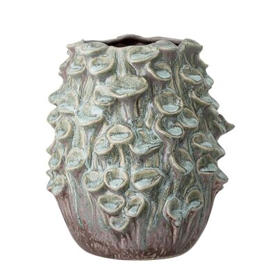 Rigo Vase, Green, Stoneware - (D21,5xH23,5 cm)