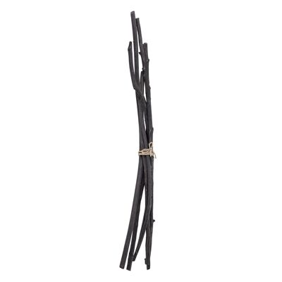 Gunde Déco Branche, Noir, Bois flotté - (L94xH5xP2,5 cm, Lot de 6)