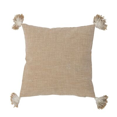 Siff Cushion, Nature, Cotton - (L45xW45 cm)