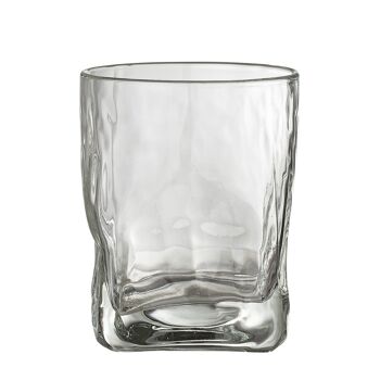 Verre à boire Zera, transparent, verre - (D8xH10 cm) 2