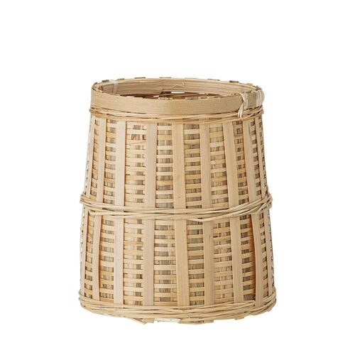 Ledu Basket, Nature, Rattan - (D8xH10 cm)