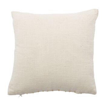 Coussin Ebell, Blanc, Coton - (L40xW40 cm) 2