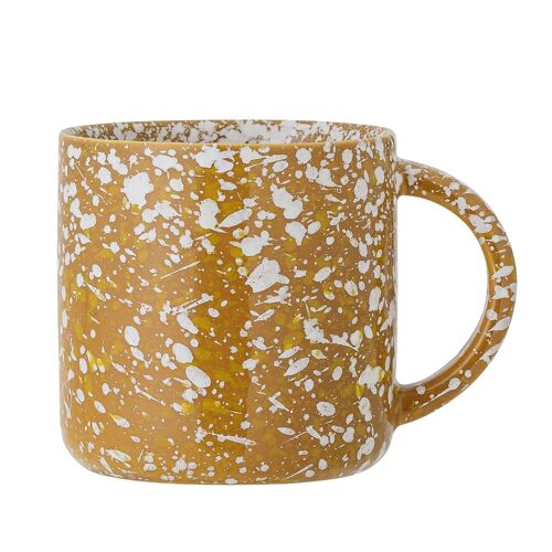 Carmel Mug, Brown, Stoneware - (D9,5xH9 cm)