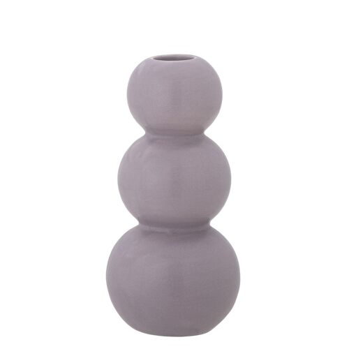 Ingo Vase, Purple, Stoneware - (D7,5xH15 cm)