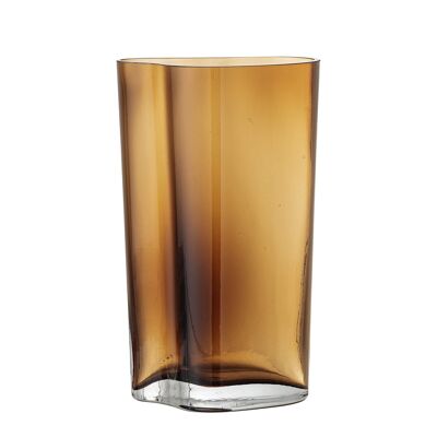 Benia Vase, Brown, Glass - (L12xH20xW8 cm)