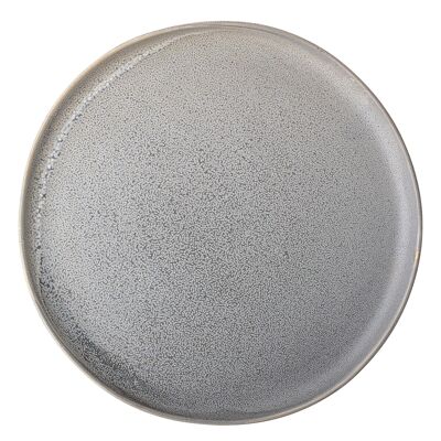 Kendra Plate, Grey, Stoneware - (D27,5 cm)