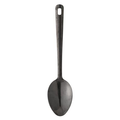 Orville Spoon, Black, Stainless Steel - (L32xH5xW7 cm)