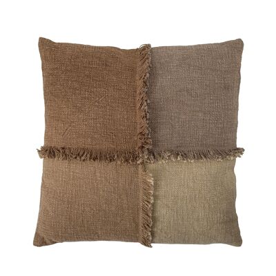 Gija Cushion, Brown, Cotton - (L45xW45 cm)