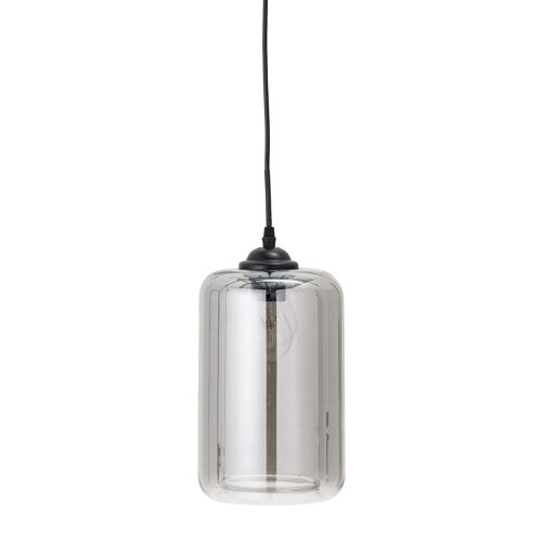 Yoana Pendant Lamp, Grey, Glass - (D16xH25 cm)