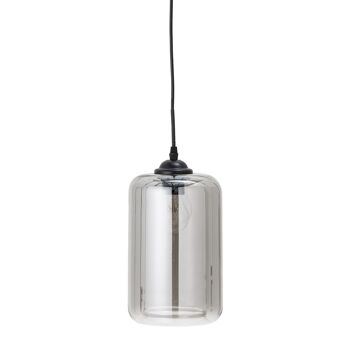 Suspension Yoana, Gris, Verre - (D16xH25 cm) 1