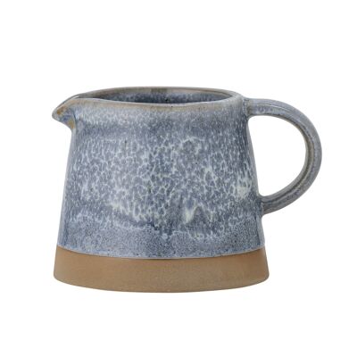 Hariet Jug, Blue, Stoneware - (D10,5xH9 cm)