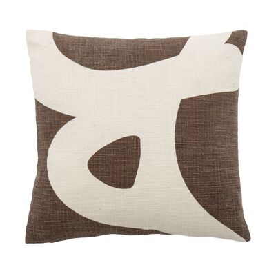Ebrar Cushion, Brown, Cotton - (L40xW40 cm)