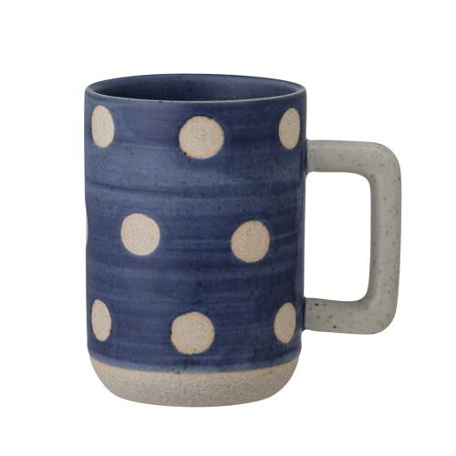 Masami Mug, Blue, Stoneware - (D8xH11,5 cm)