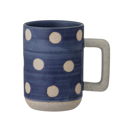 Mug Masami, Bleu, Grès - (D8xH11,5 cm)