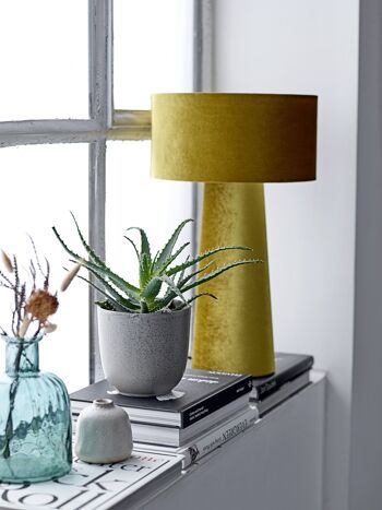 Lampe à poser Dafna, Jaune, Polyester - (D30xH50 cm) 3