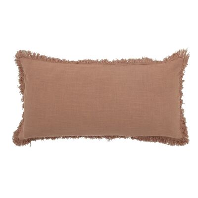 Efie Cushion, Brown, Cotton - (L70xW35 cm)