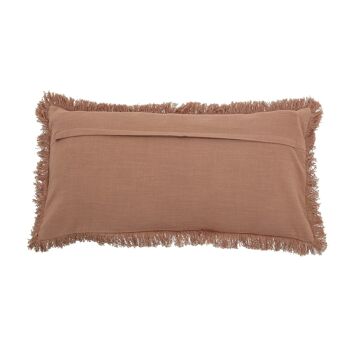 Coussin Efie, marron, coton - (L70xl35 cm) 2