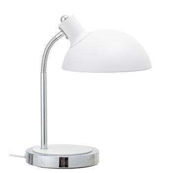 Stalia Lampe de table, Blanc, Métal - (D23xH40 cm) 1