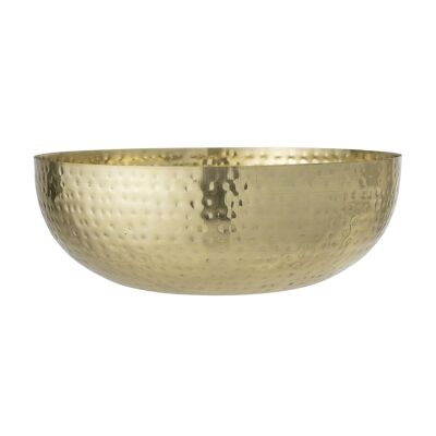 Mettemarie Bowl, Gold, Metal - (D36xH13 cm)