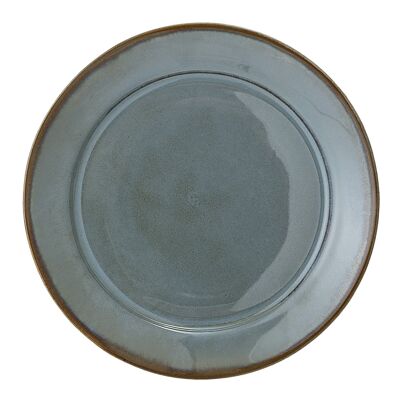 Assiette Pixie, Vert, Grès - (D28 cm)