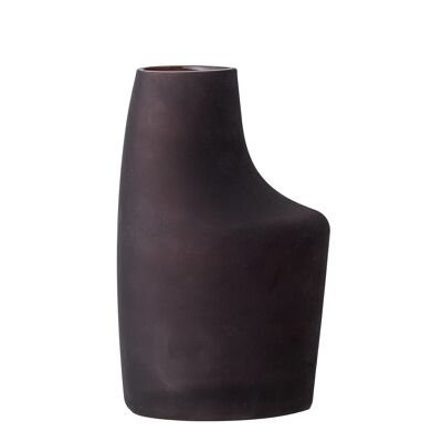 Anda Vase, Marron, Verre - (L14,5xH23,5xW10 cm)