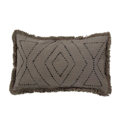 Baloo Cushion, Brown, Cotton - (L50xW30 cm)
