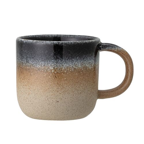 Aura Mug, Blue, Porcelain - (D8xH7,5 cm)