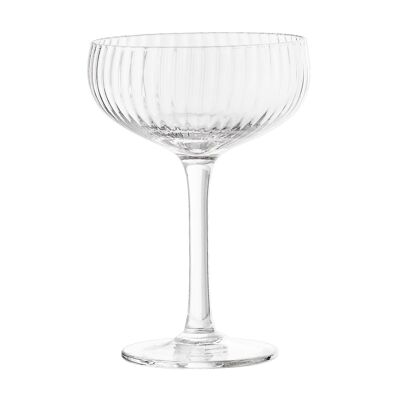 Bicchiere Champagne Astrid, Trasparente, Vetro - (D11xH15,5 cm)