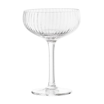 Verre à Champagne Astrid, Transparent, Verre - (D11xH15,5 cm)