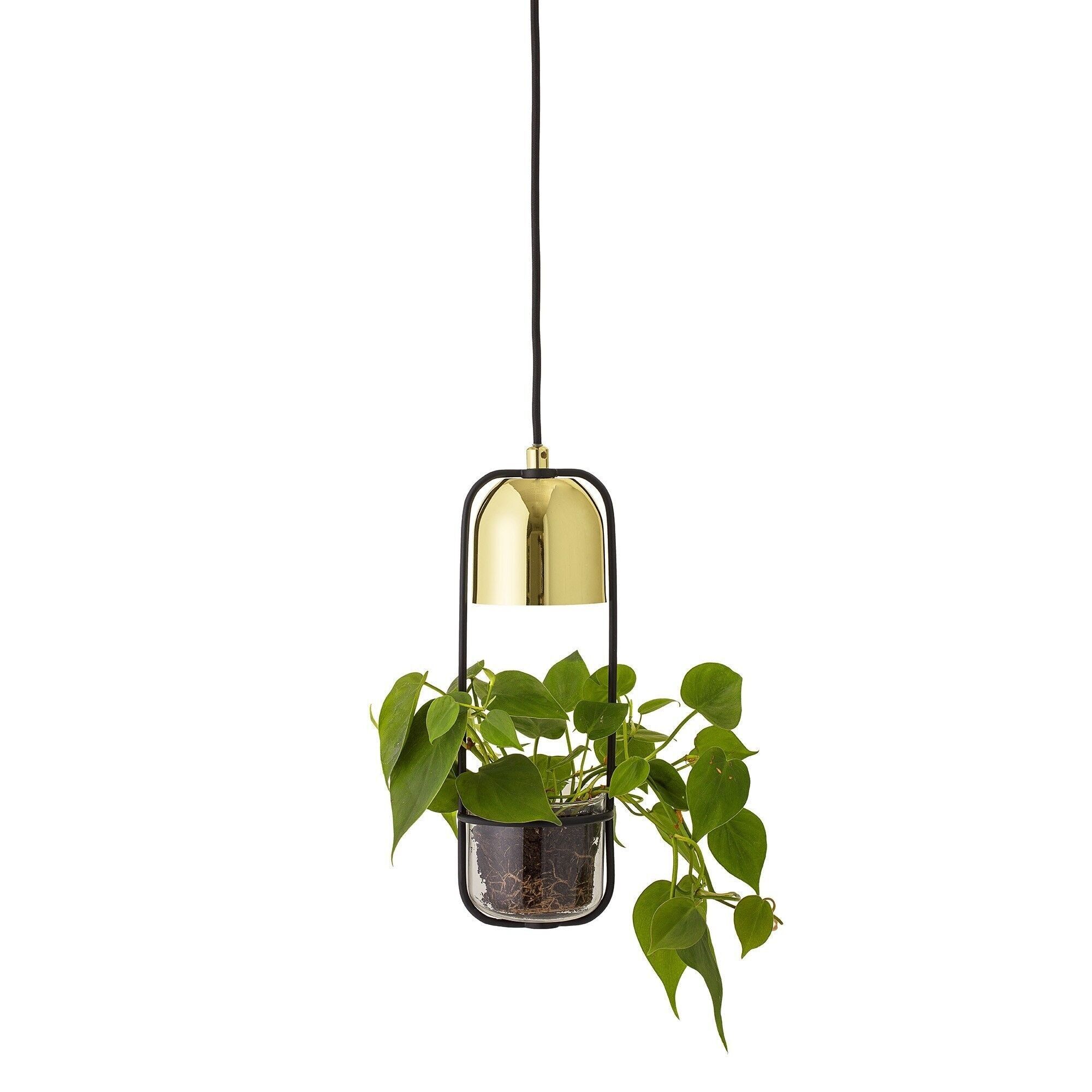 Lampada a sospensione Gullak, oro, metallo - (D10xH34 cm)