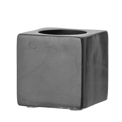Estel votivo, nero, pietra ollare - (L5,5xH5,5xW5,5 cm)