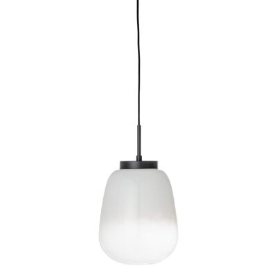 Lampada a sospensione Ece, bianco, vetro - (D25xH34 cm)