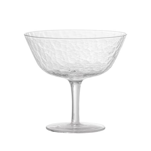 Asali Cocktail Glass, Clear, Glass - (D13,5xH12,5 cm, Set of 4)