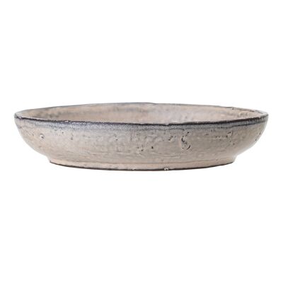Alia Plate, Rose, Stoneware - (D23,5xH4,5 cm)