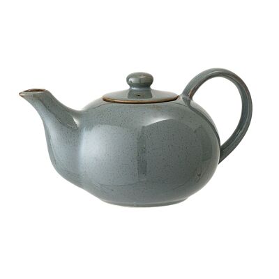 Pixie Teapot, Green, Stoneware - (D14xH12 cm)