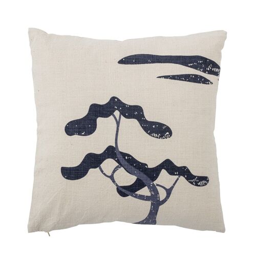 Fe Cushion, White, Cotton - (L50xW50 cm)