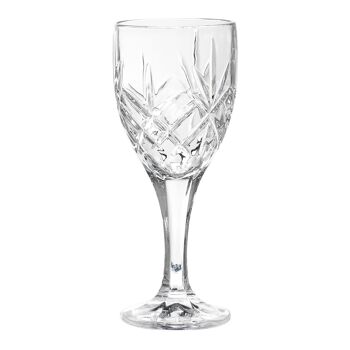 Verre à vin Sif, transparent, verre - (D8,5xH20,5 cm)