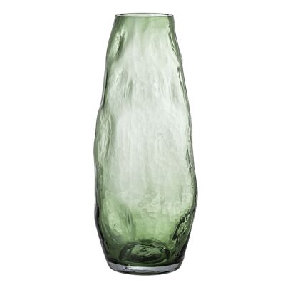 Vaso Adufe, Verde, Vetro - (D15xH35 cm)