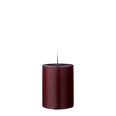 Candela Anja, Rosso, Parafin - (D7xH10 cm)