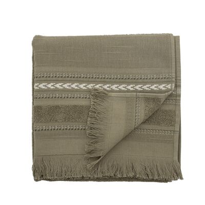Lovina Towel, Green, Cotton - (L100xW50 cm)