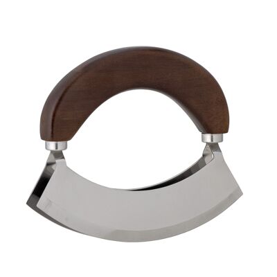 Sajad Mezzaluna, Brown, Stainless Steel - (L20xH15xW3 cm)