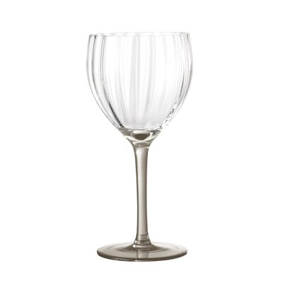 Bicchiere da vino Ragna, Marrone, Vetro - (D8,5xH18 cm)