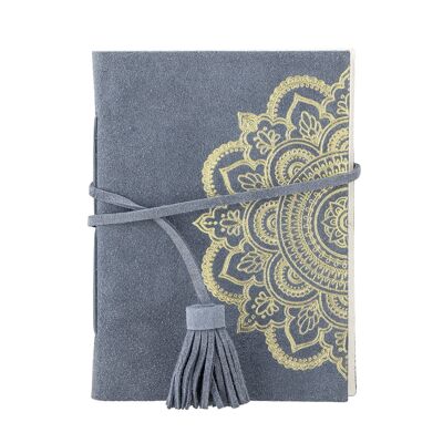 Libreta Gamze, Azul, Gamuza - (L18xH2,5xW13 cm)