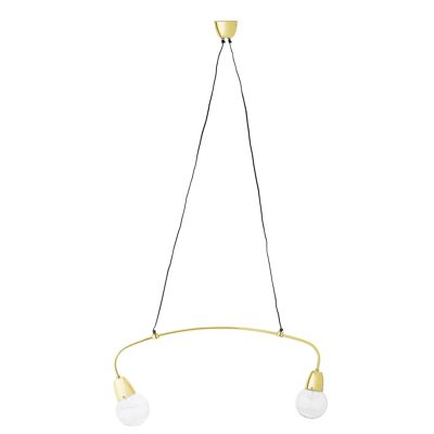 Ilma Lampada a Sospensione, Oro, Metallo - (L94xH40 cm)