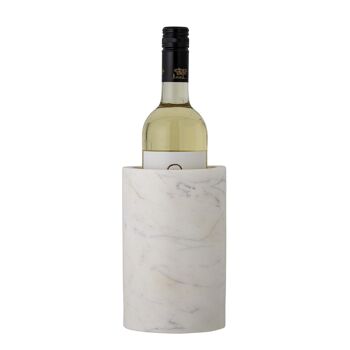Refroidisseur à Vin Manda, Blanc, Marbre - (D11,5xH18 cm) 2
