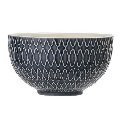 Naomi Bowl, Blue, Stoneware 3. - (D11,5xH6,5 cm)