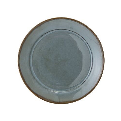 Pixie Plate, Green, Stoneware - (D20 cm)